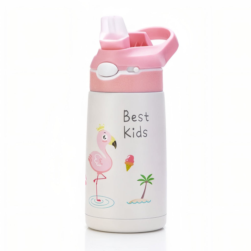 Gourde Enfant Flamant Rose 400ML