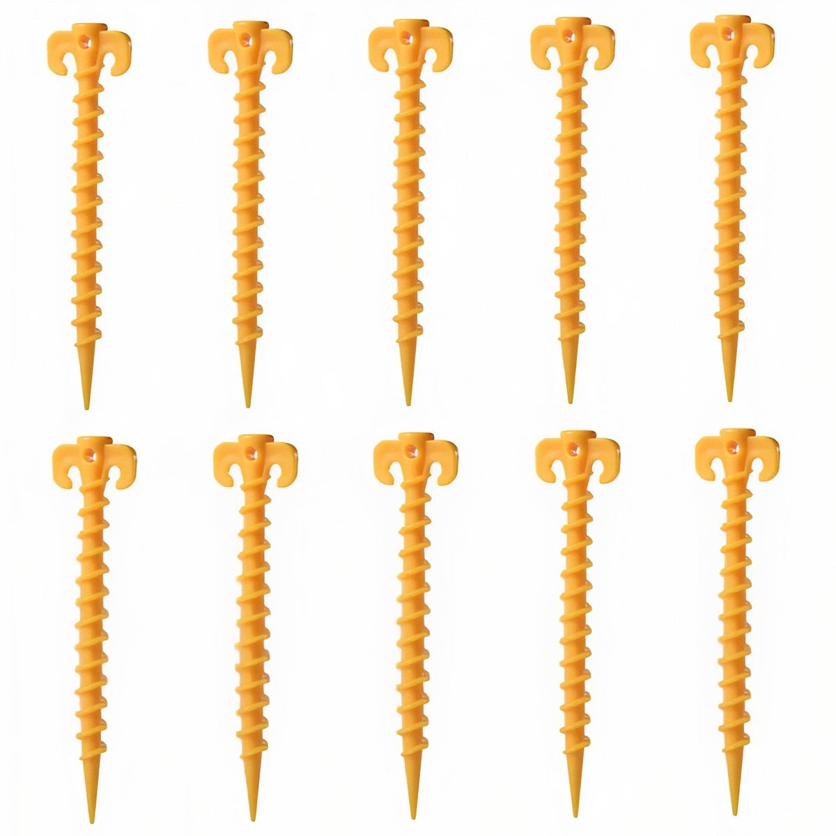 Piquet De Tente À Visser 10Pcs