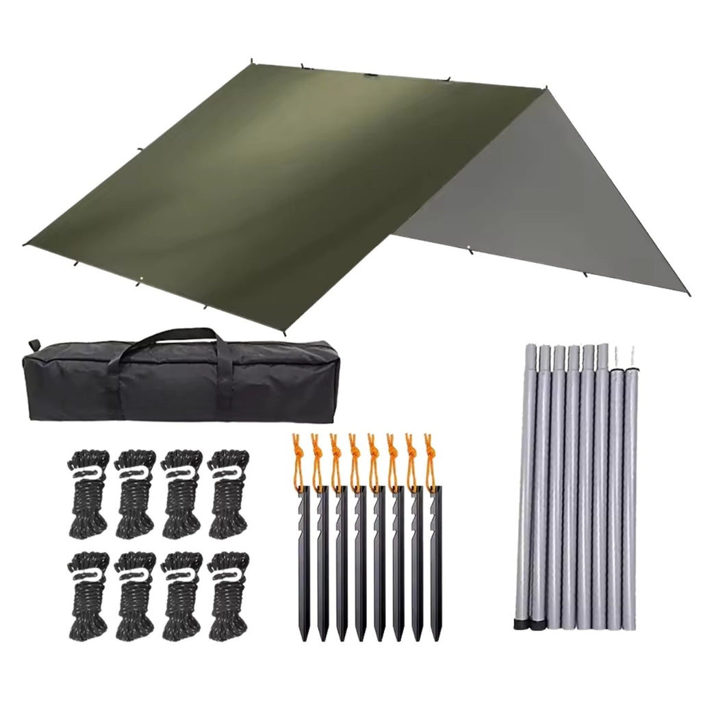 Bâche de Randonnée vert militaire
