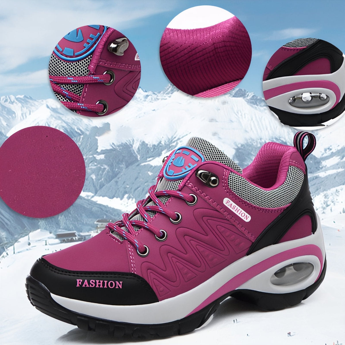 Basket Confortable Marche Femme — photo 4