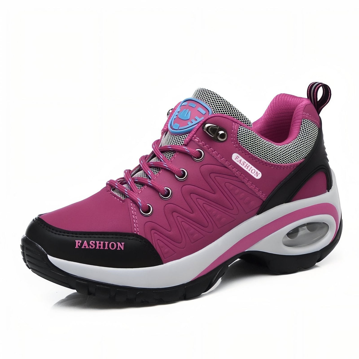 Basket Confortable Marche Femme violet fuchsia