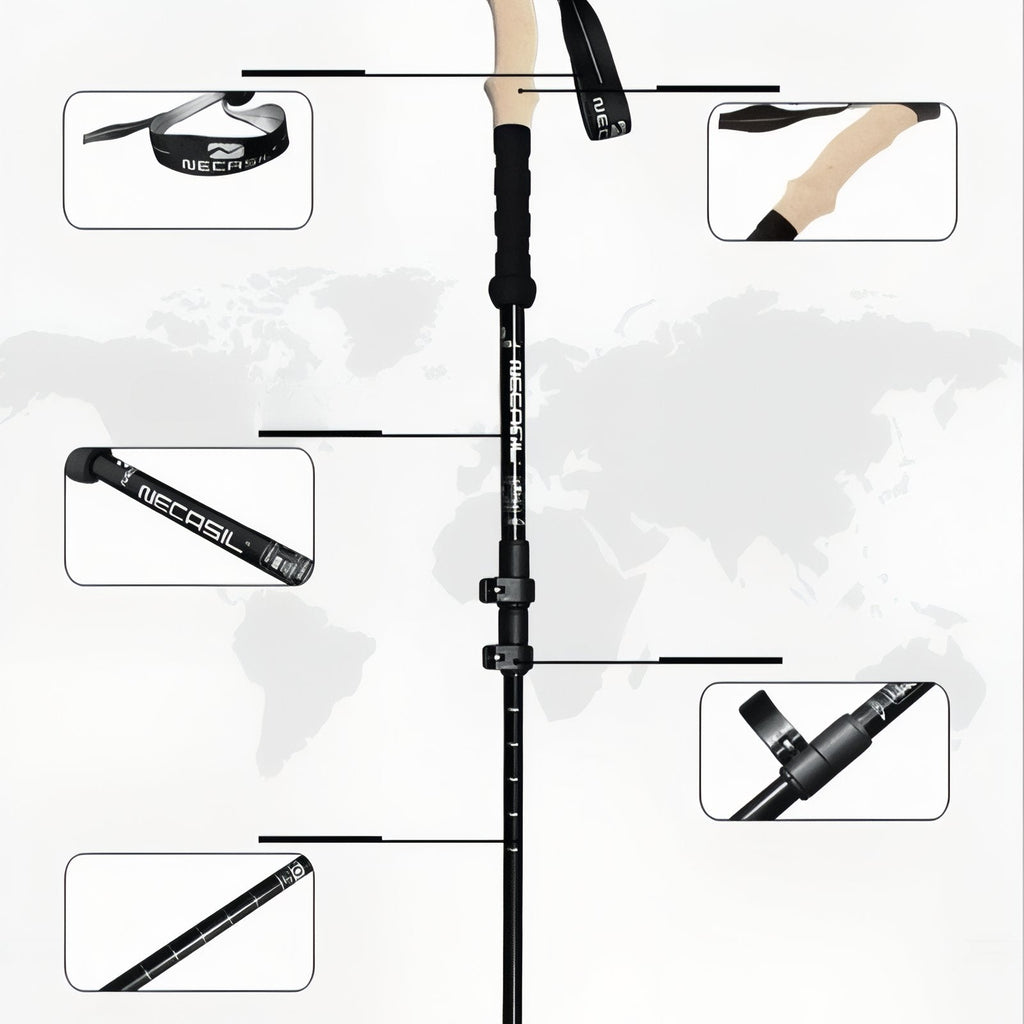 Bâton de Randonnée Ultra Léger 135CM — photo 9