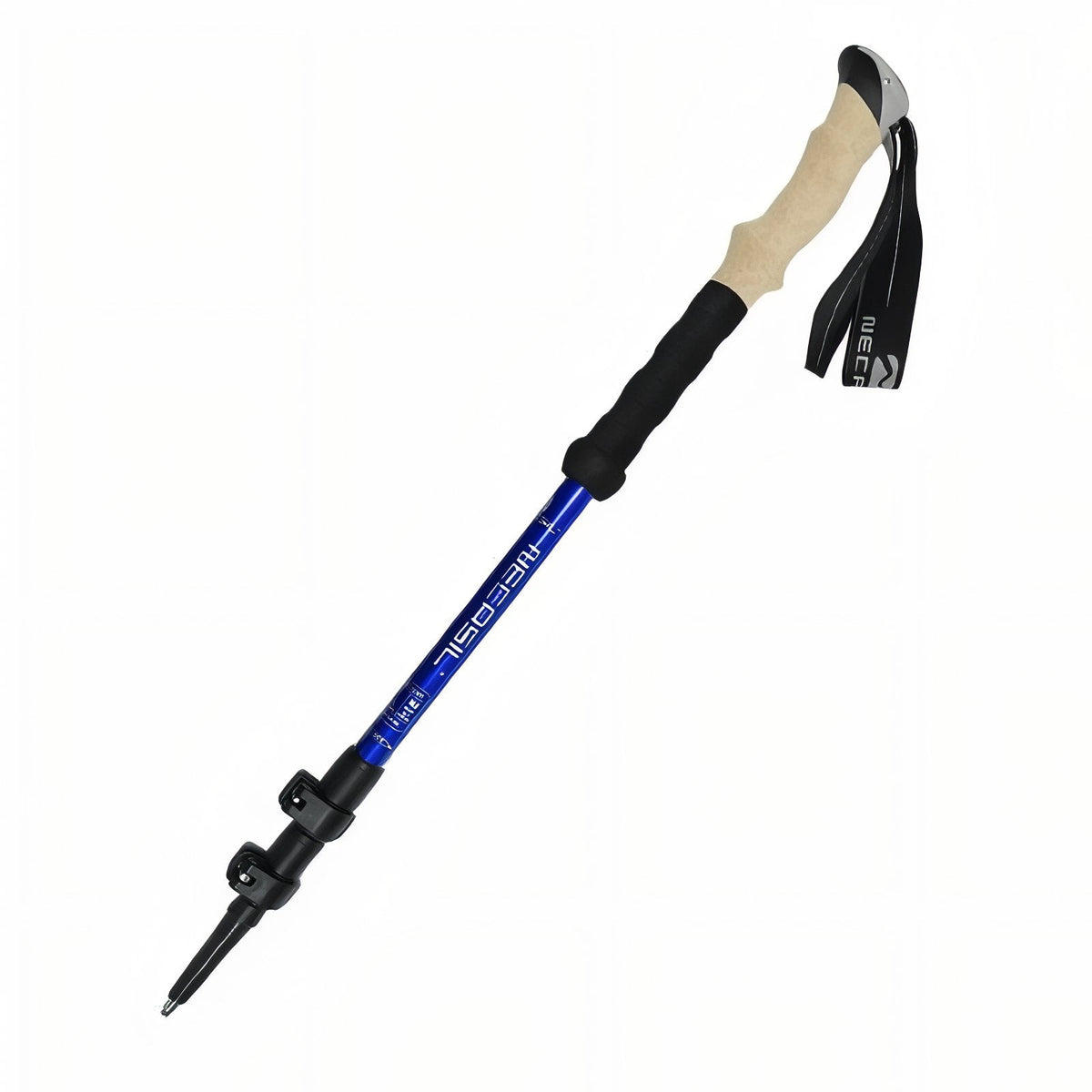 Bâton de Randonnée Ultra Léger 135CM bleu