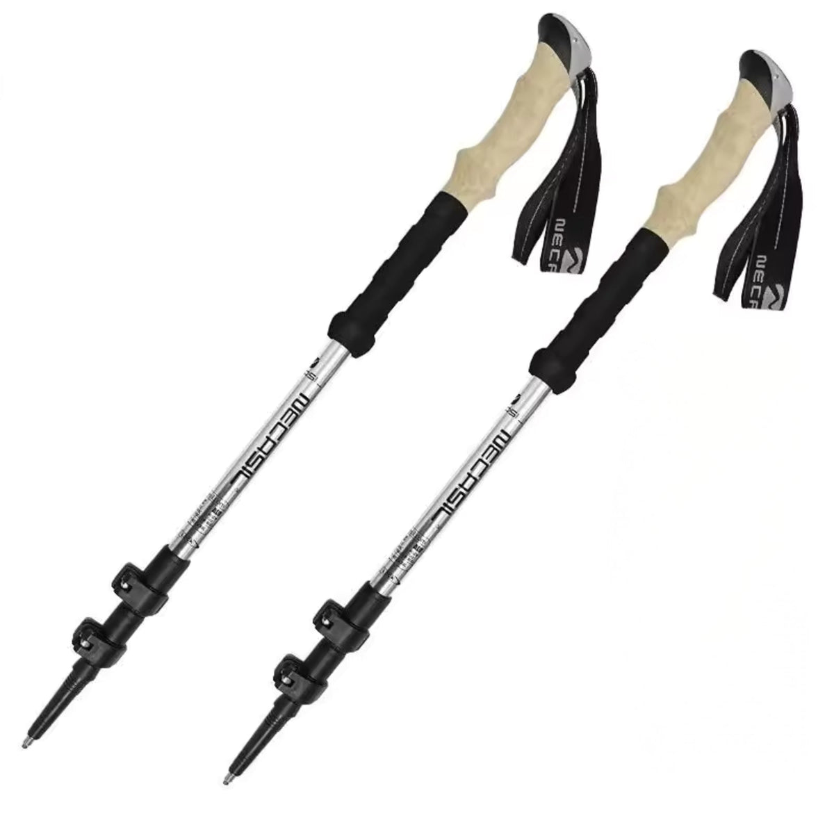 Bâton de Randonnée Ultra Léger 135CM gris