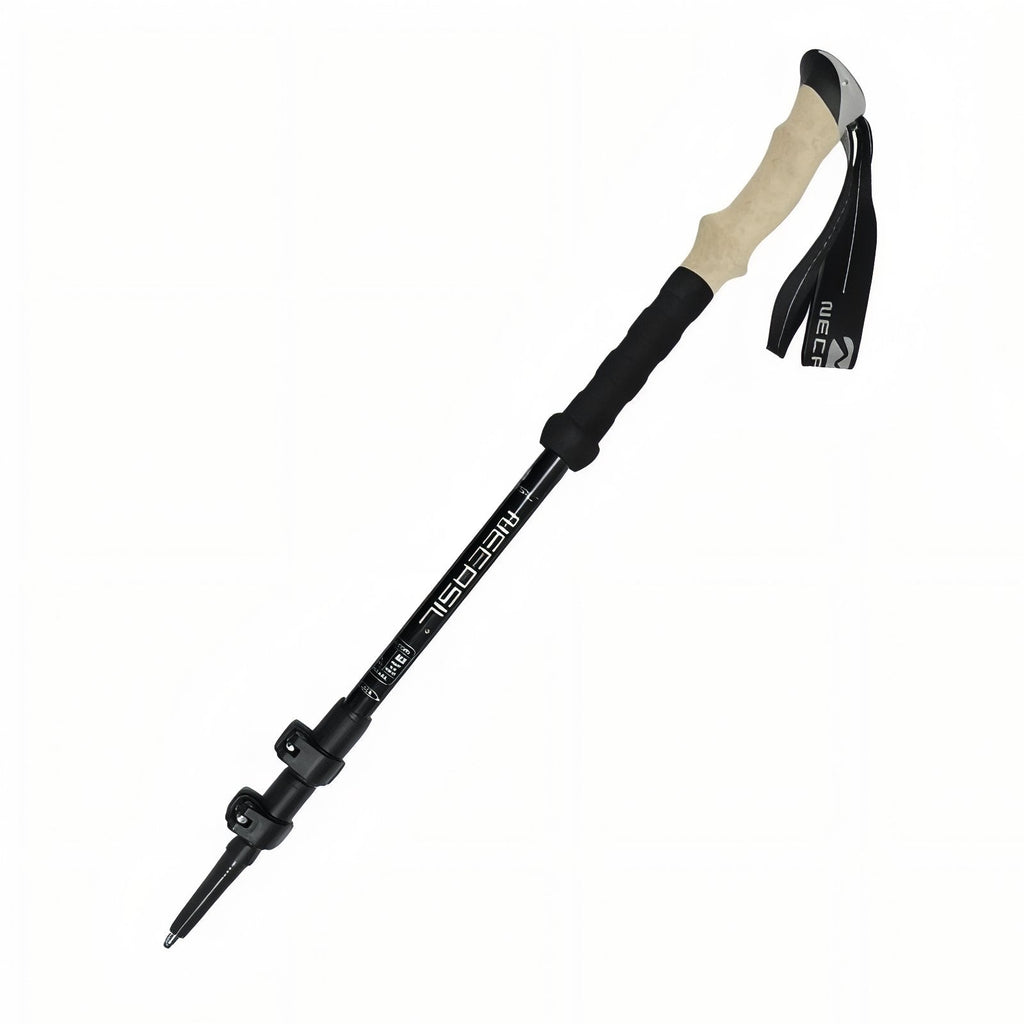 Bâton de Randonnée Ultra Léger 135CM noir