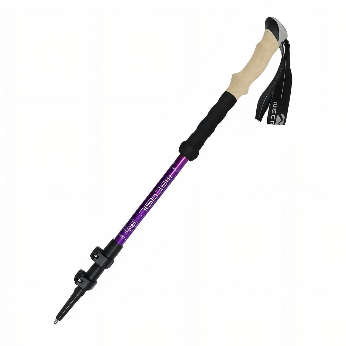 Bâton de Randonnée Ultra Léger 135CM violet