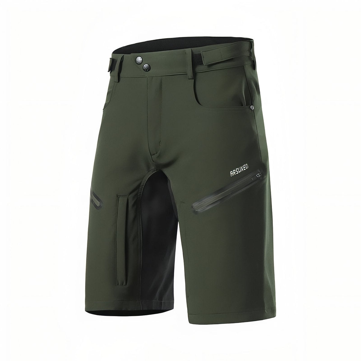 Bermuda À Zip de Randonnée vert