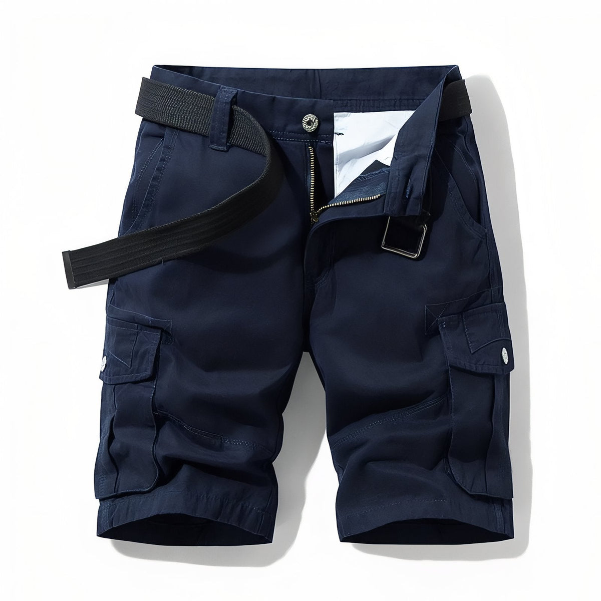 Bermuda Homme Randonnée bleu marine