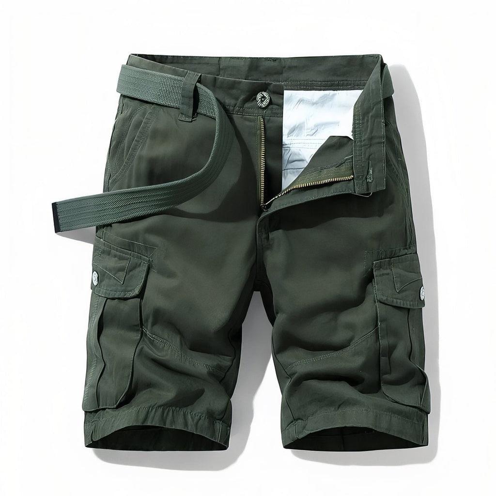 Bermuda Homme Randonnée vert olive