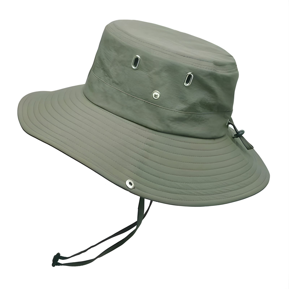 Bob Chapeau Randonnée Homme vert olive