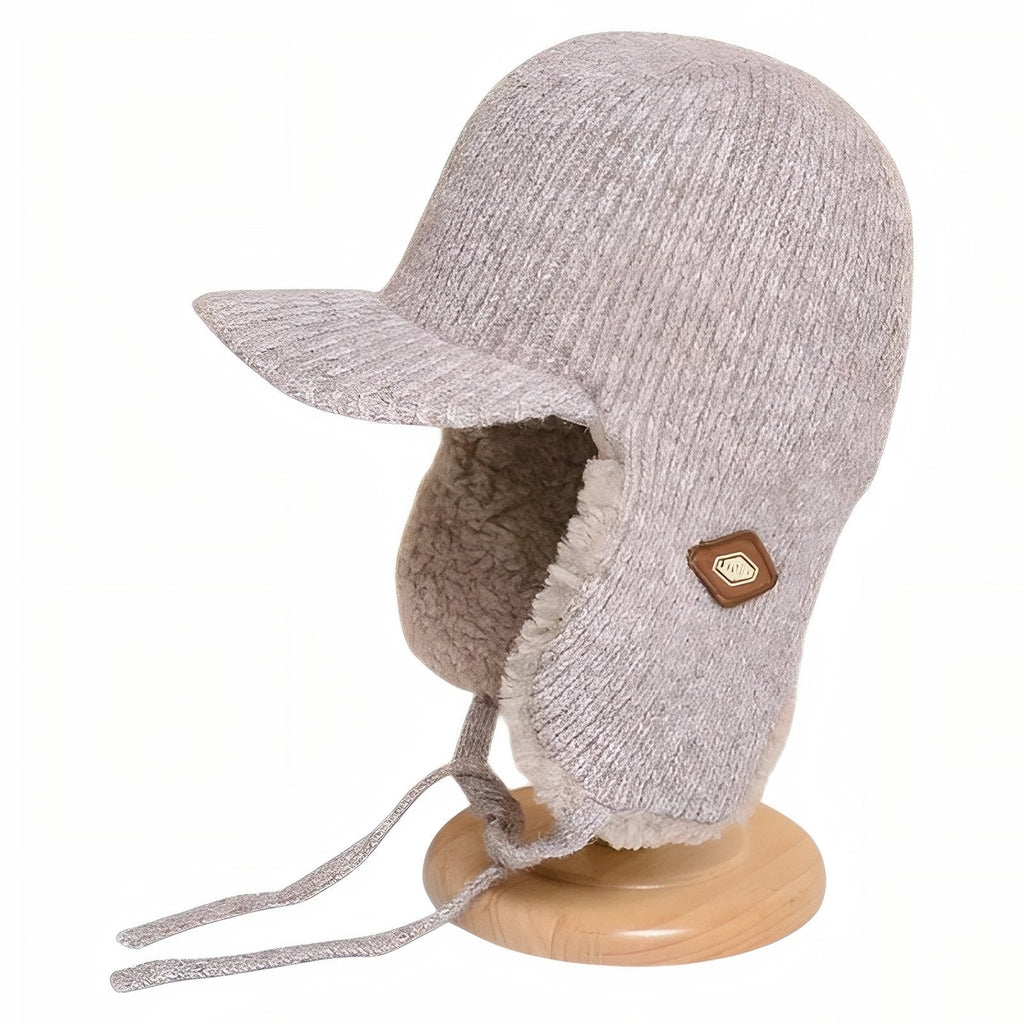 Bonnet Bombardier beige