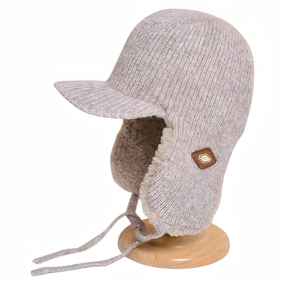 Bonnet Bombardier beige