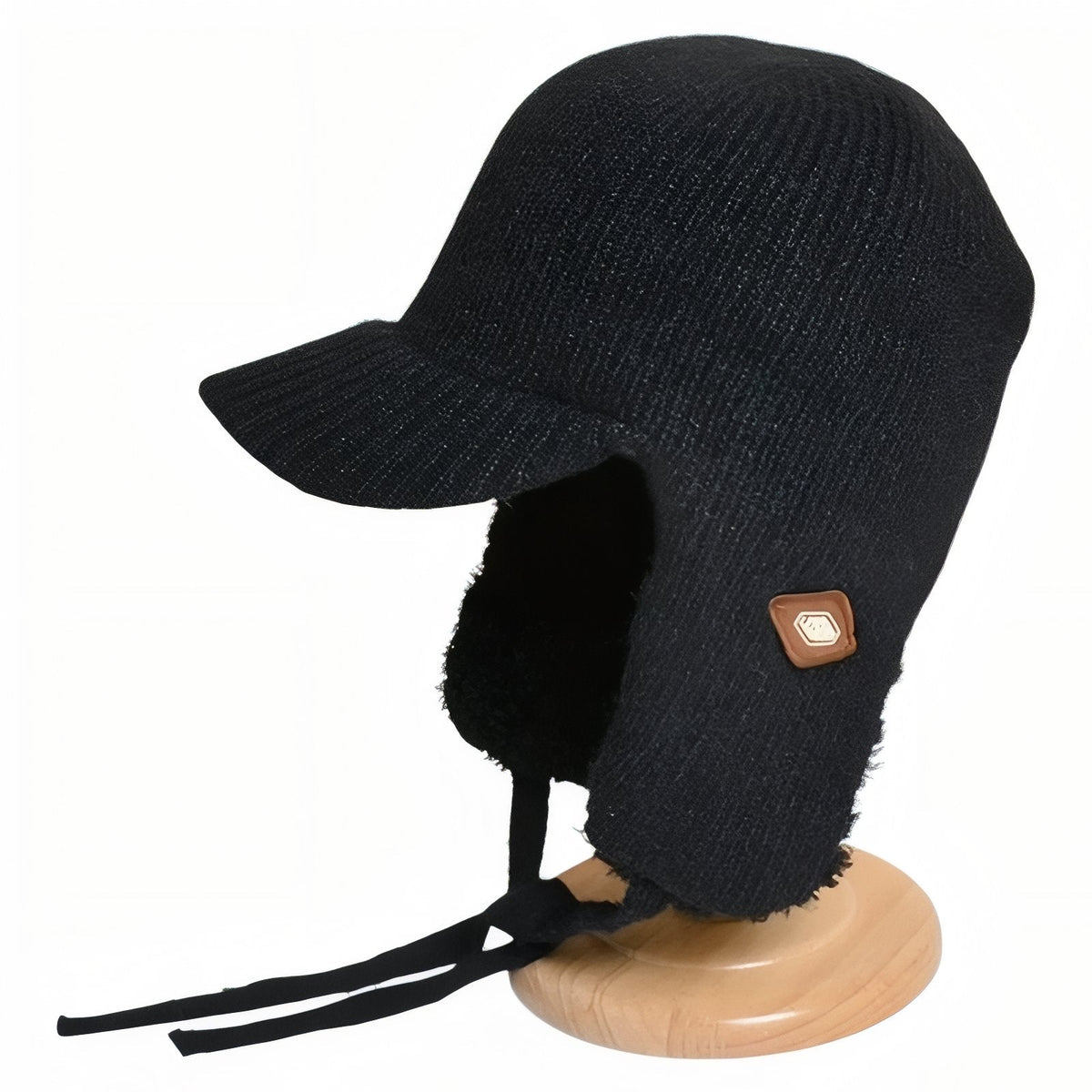 Bonnet Bombardier noir ébène
