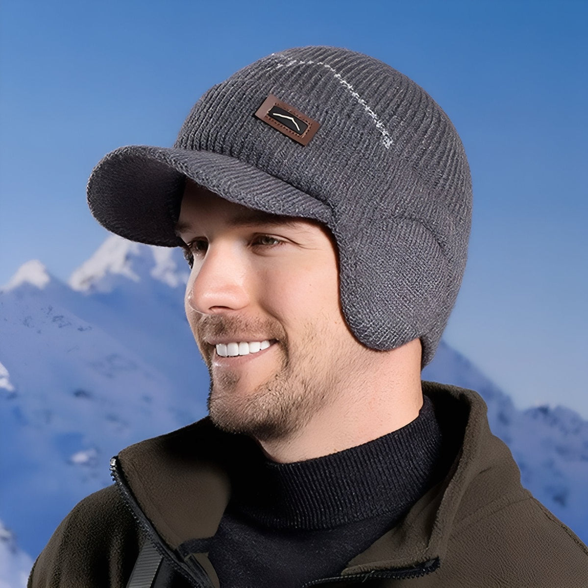 Bonnet Casquette Hiver Homme — photo 2