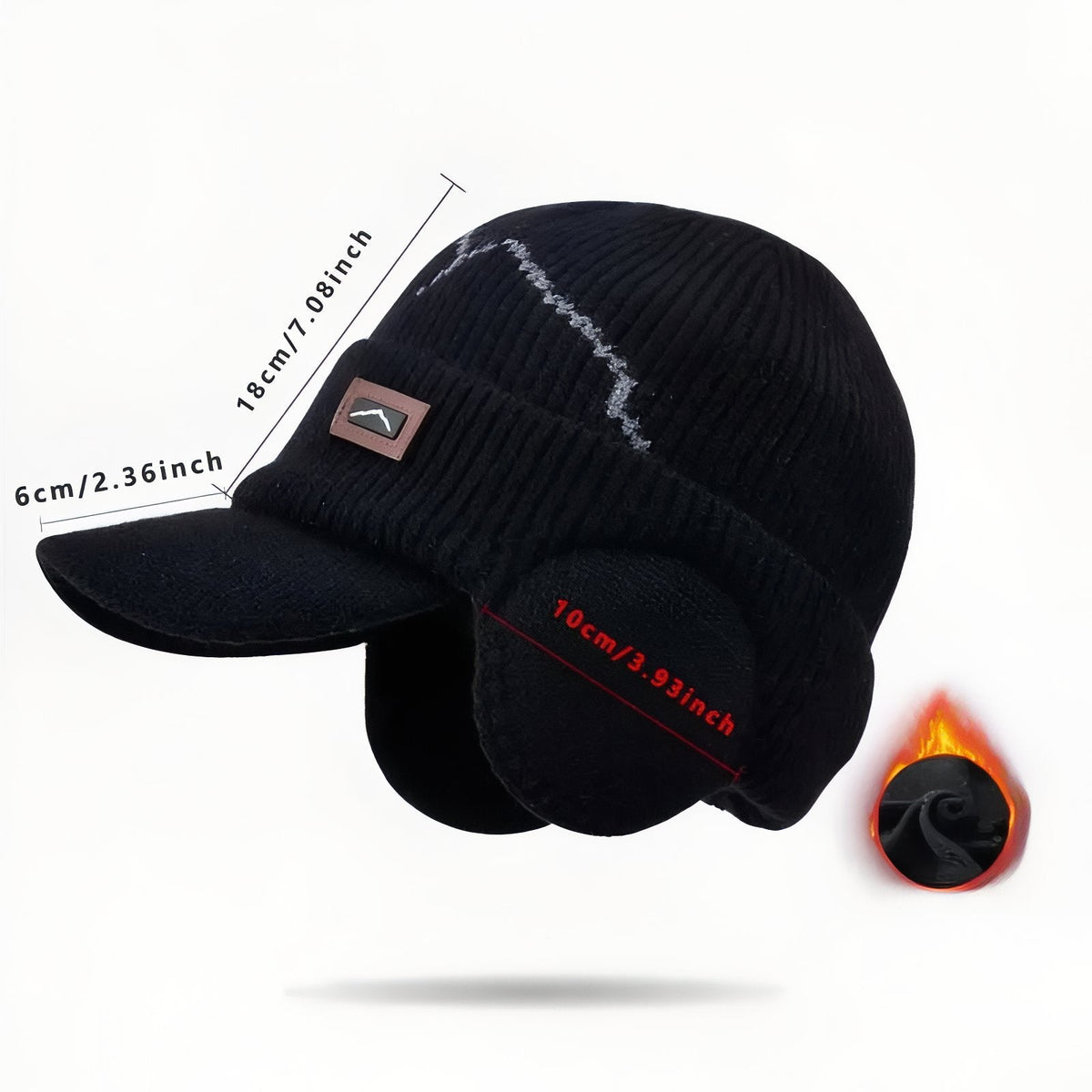 Bonnet Casquette Hiver Homme — photo 3