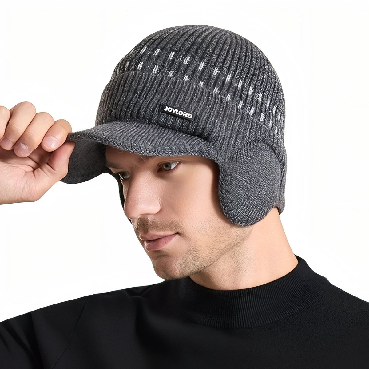 Bonnet Casquette Homme gris foncé