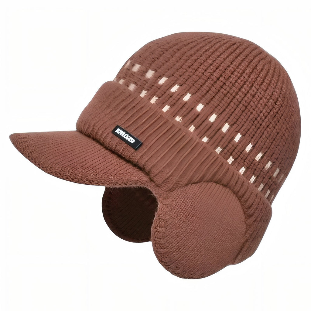 Bonnet Casquette Homme marron clair