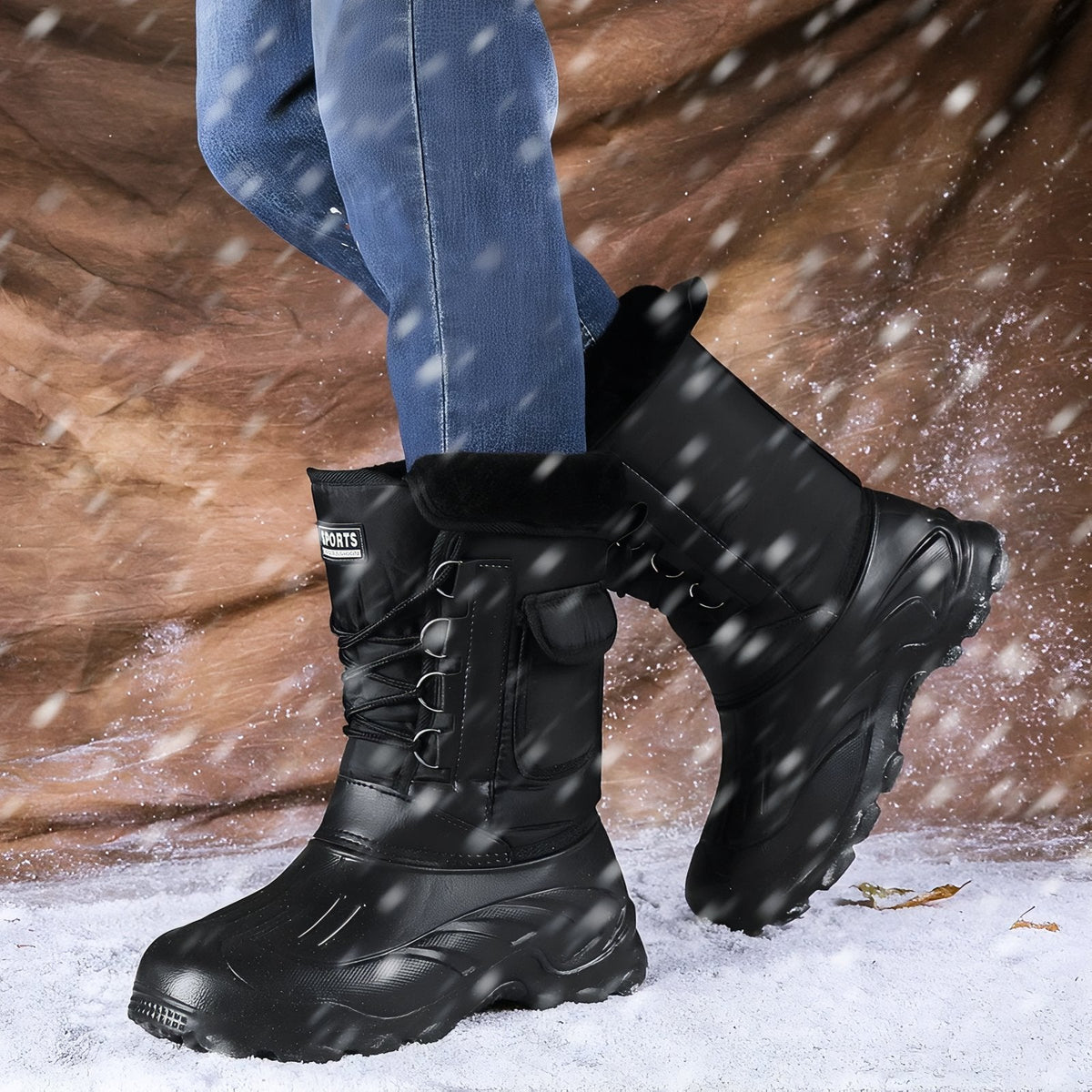 Botte Randonnée Neige Homme — photo 2
