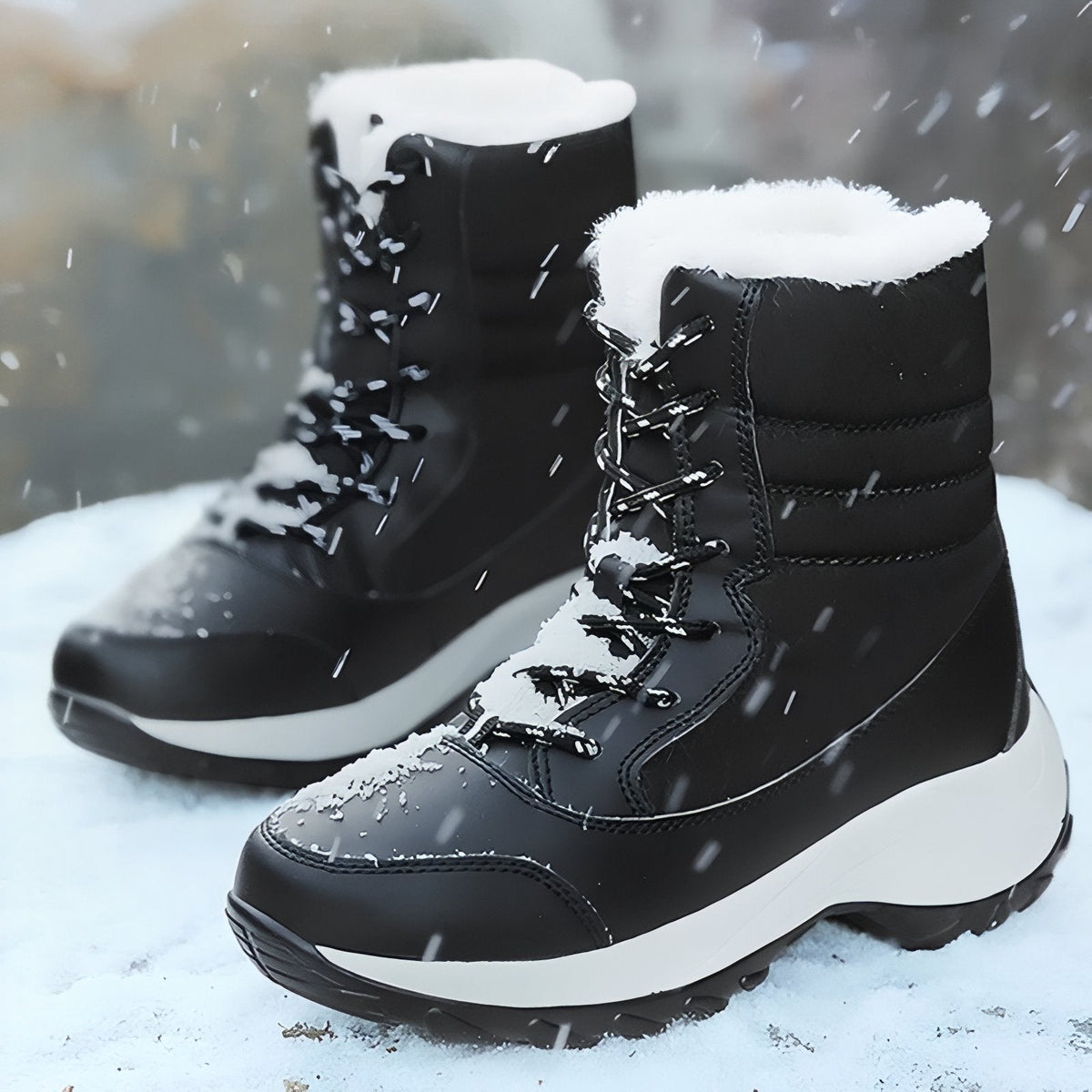Bottes Randonnée Neige Femme — photo 4
