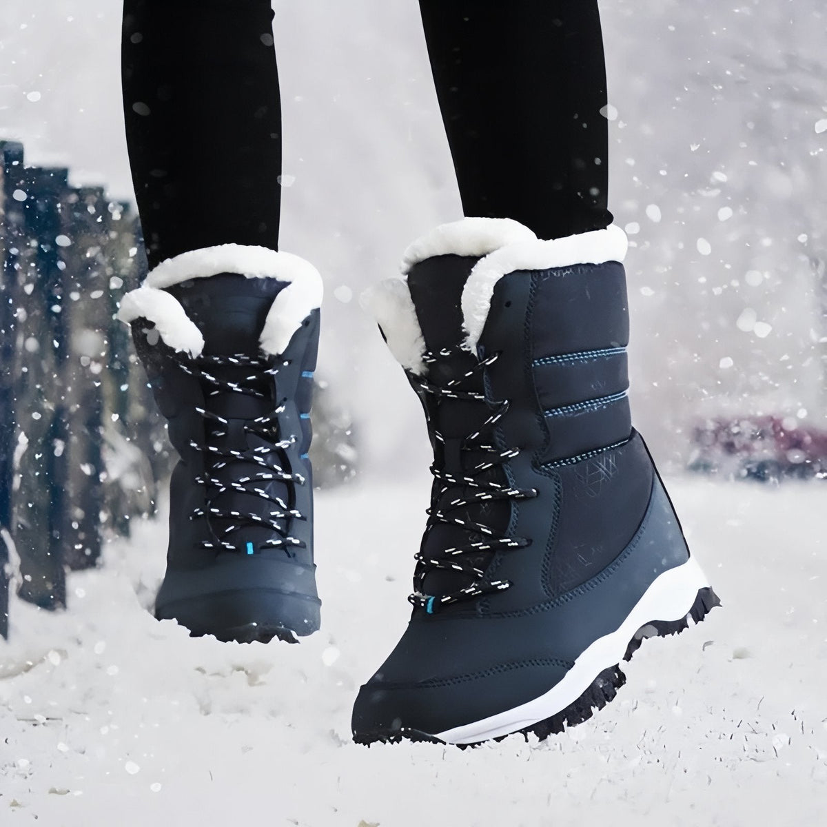 Bottes Randonnée Neige Femme — photo 8