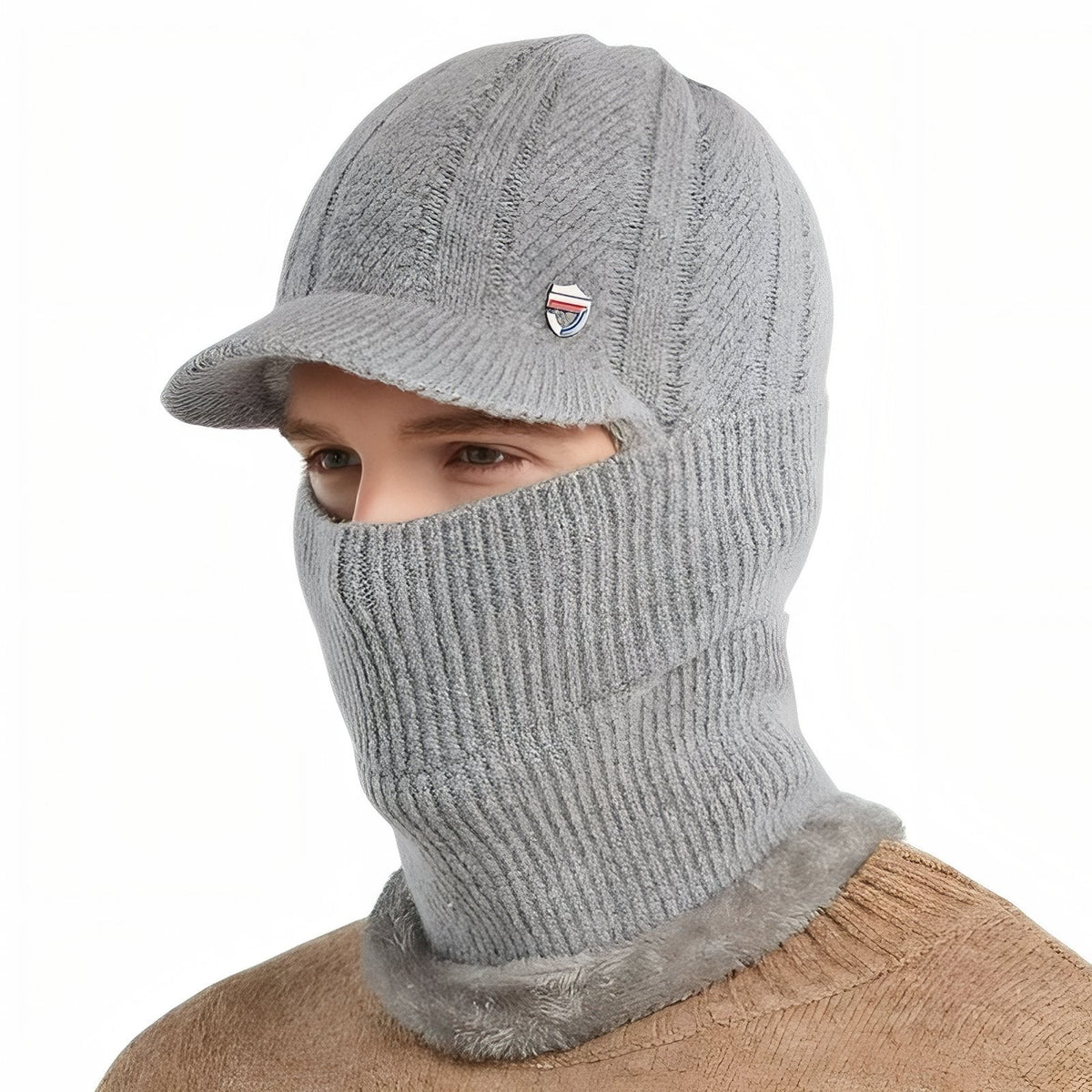 Cagoule 3 En 1 gris clair