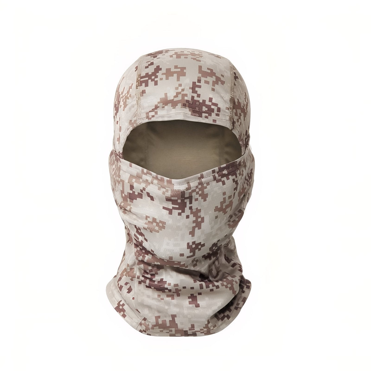 Cagoule Camouflage Militaire beige et marron