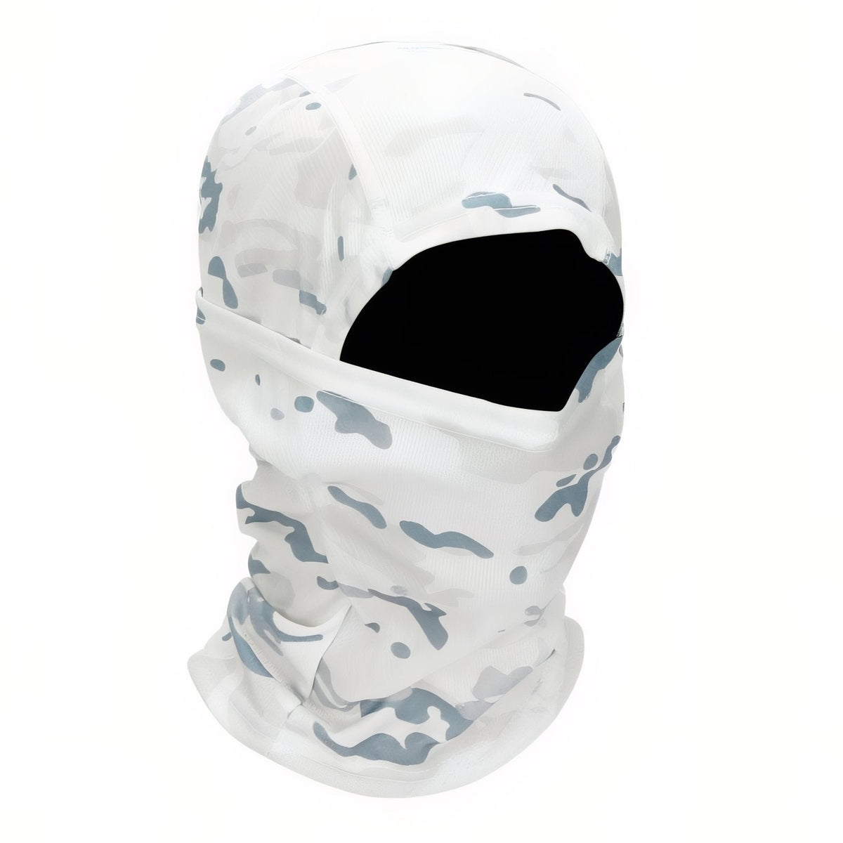 Cagoule Camouflage Militaire blanc et gris