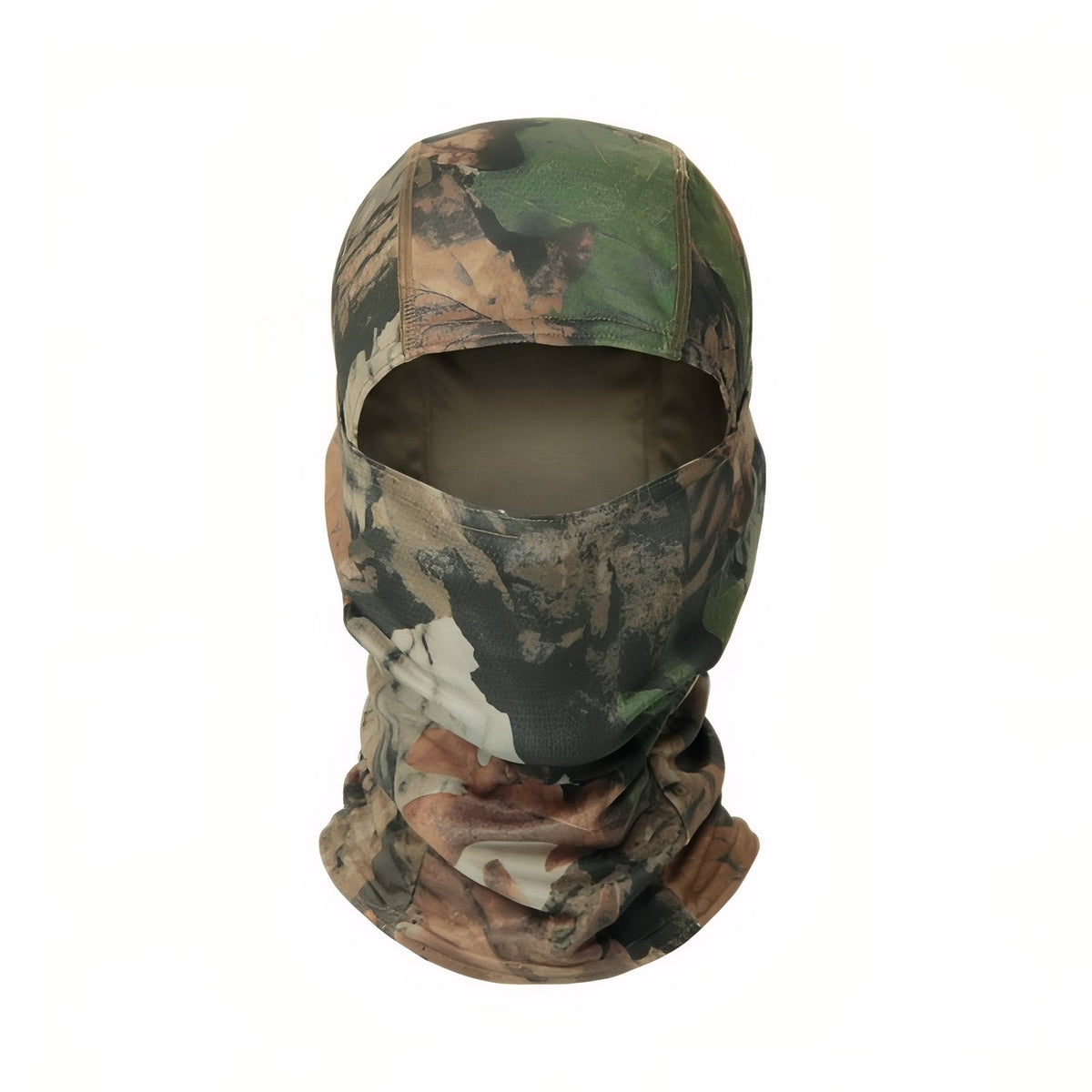 Cagoule Camouflage Militaire marron et vert militaire