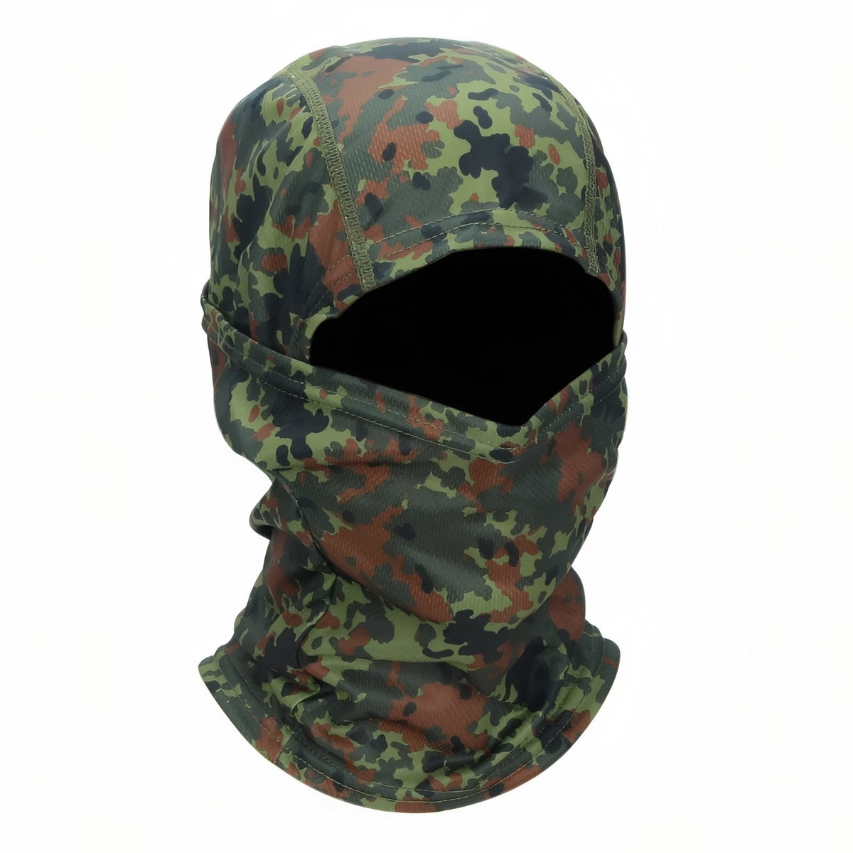 Cagoule Camouflage Militaire vert camouflage et marron camouflage