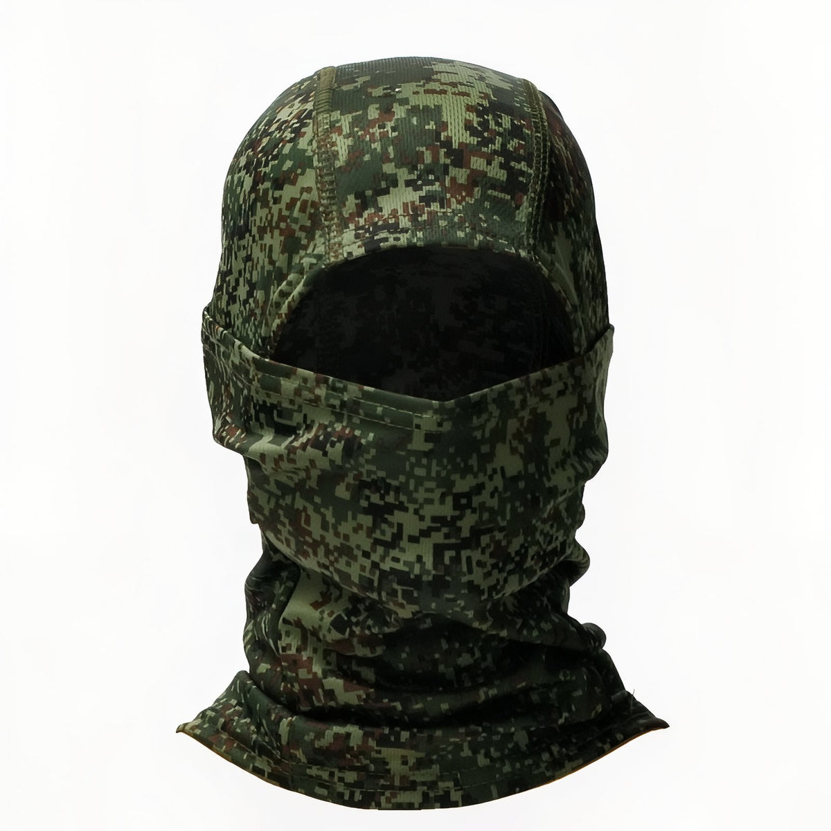 Cagoule Camouflage Militaire vert foncé camouflage