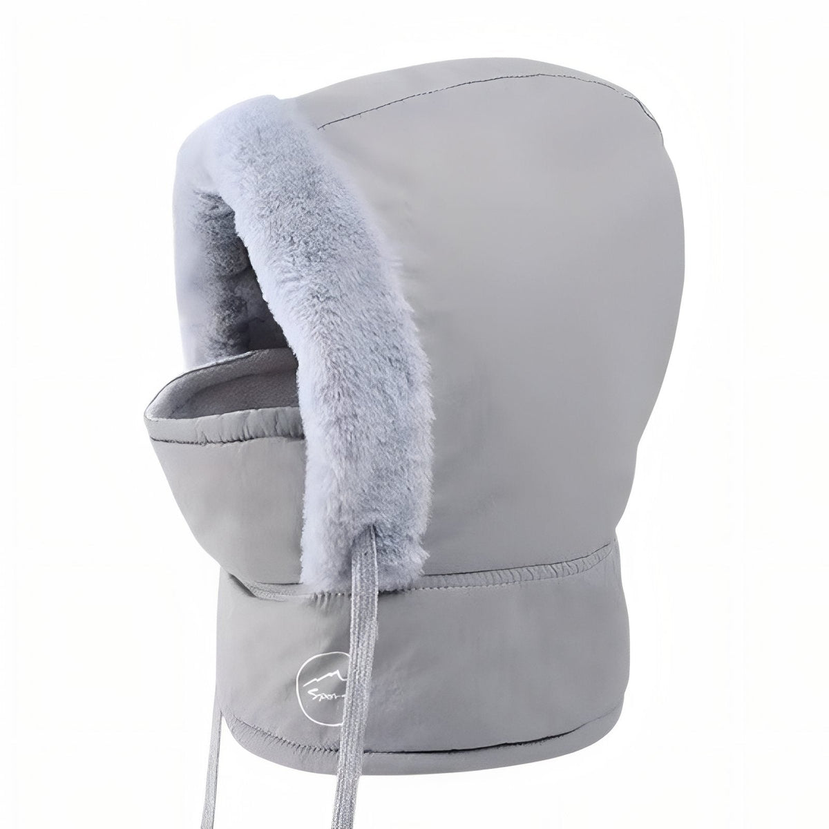 Cagoule Chaude Bataclava gris clair