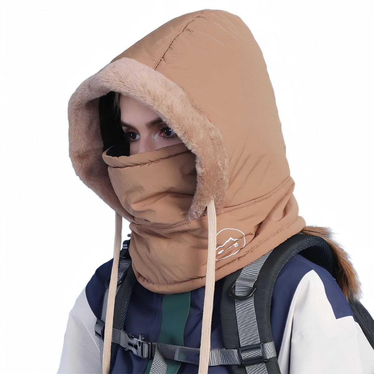 Cagoule Chaude Bataclava marron