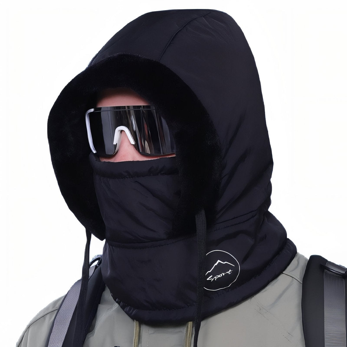 Cagoule Chaude Bataclava noir ébène