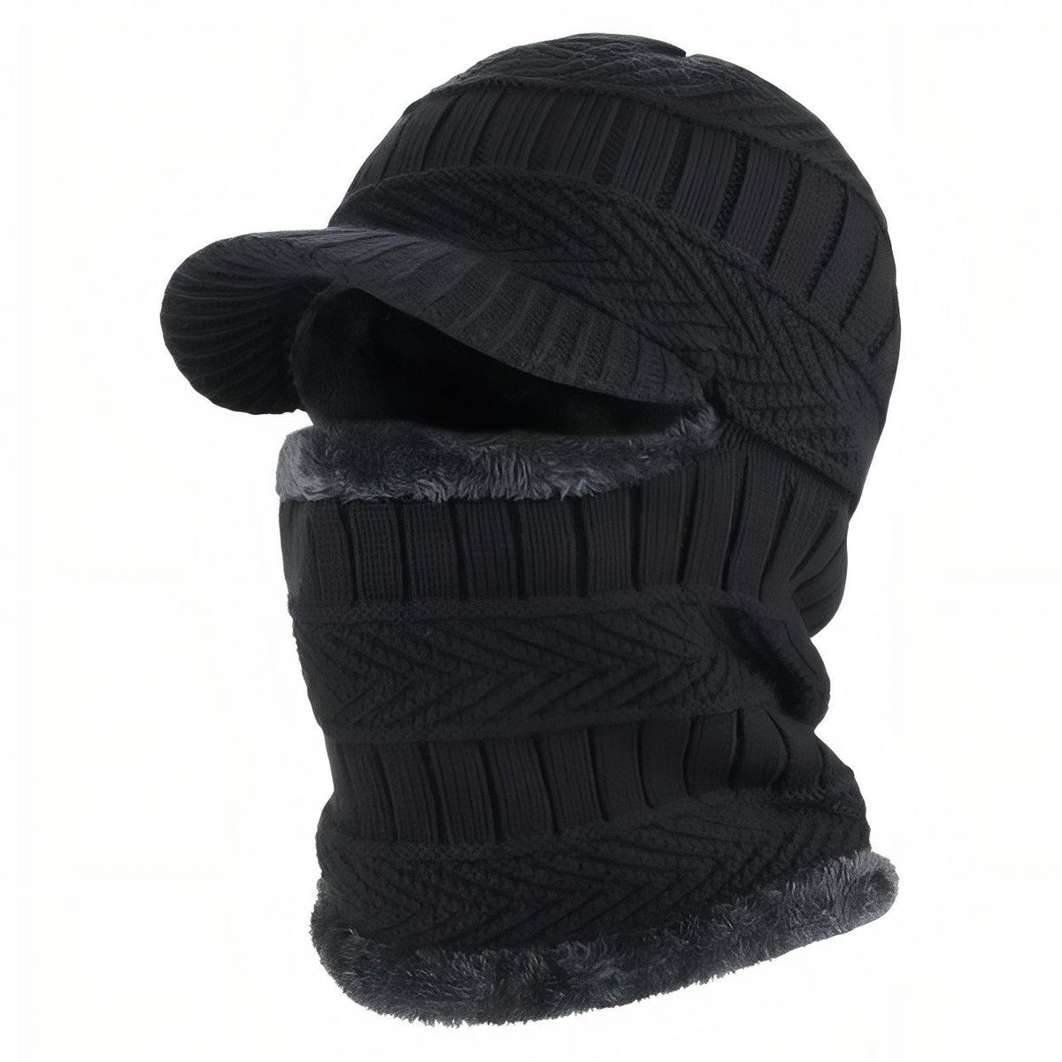 Cagoule Chaude Homme noir