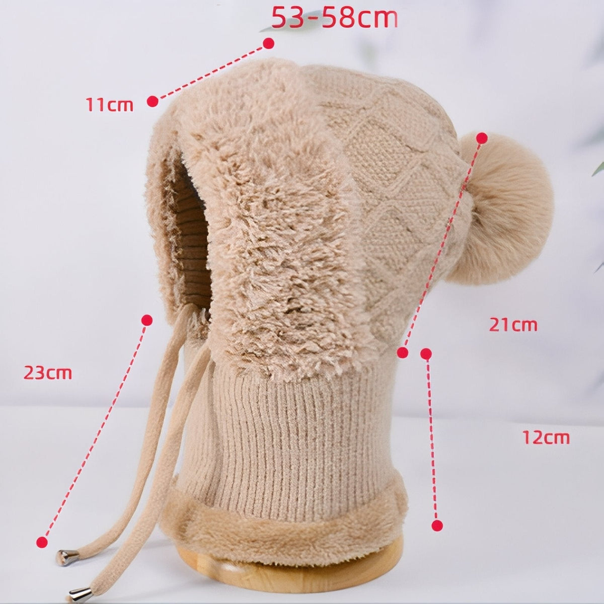 Cagoule Femme Hiver — photo 2