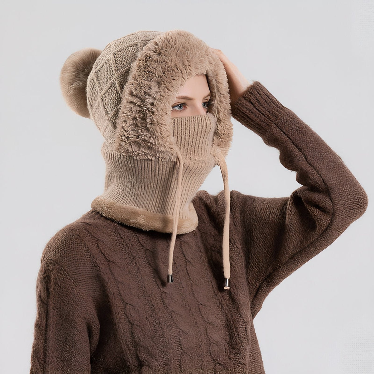 Cagoule Femme Hiver — photo 3