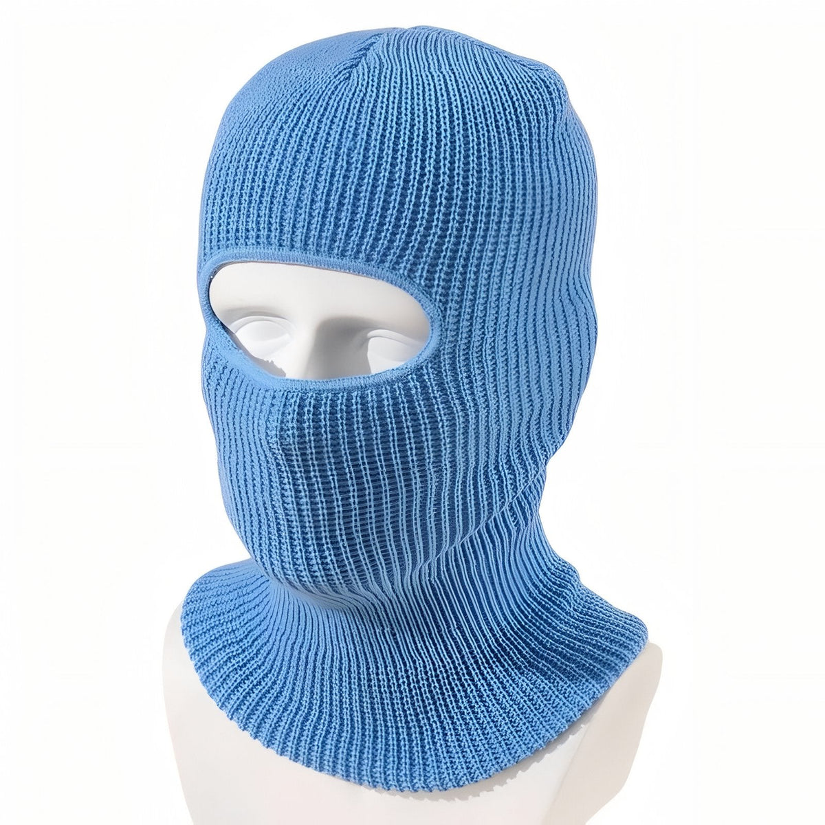 Cagoule Hiver Homme bleu ciel