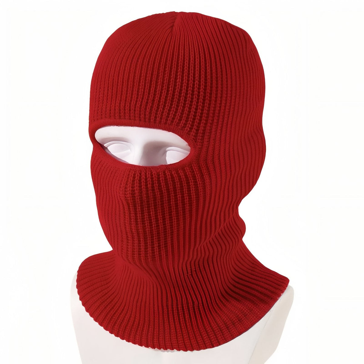 Cagoule Hiver Homme rouge
