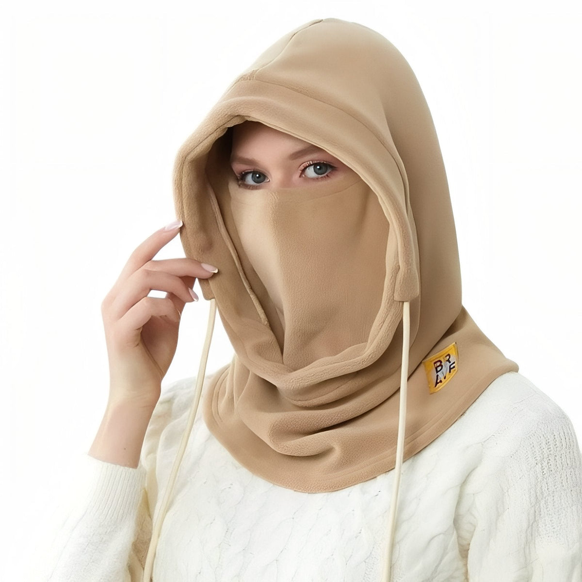 Cagoule Polaire Grand Froid beige