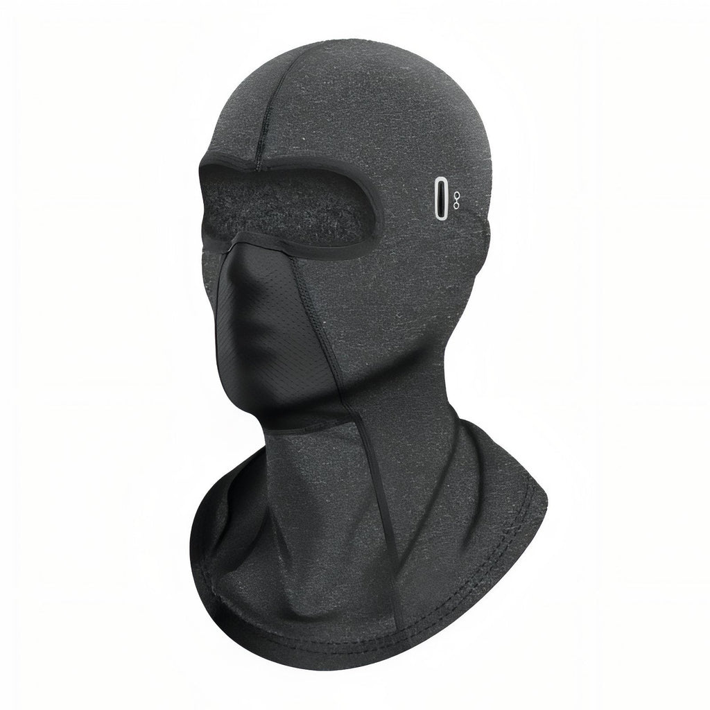 Cagoule Randonnée Hiver gris court (encoche oreilles pour lunettes)