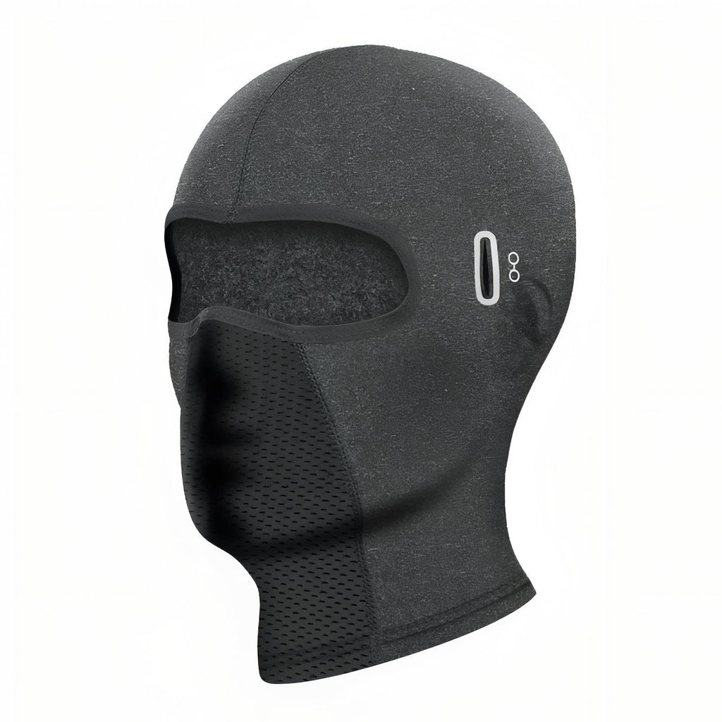 Cagoule Randonnée Hiver gris long (encoche oreilles pour lunettes)