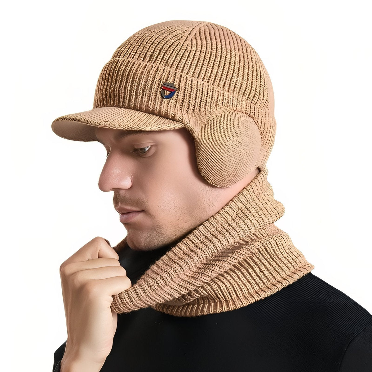 Casquette Cagoule Hiver Homme — photo 2