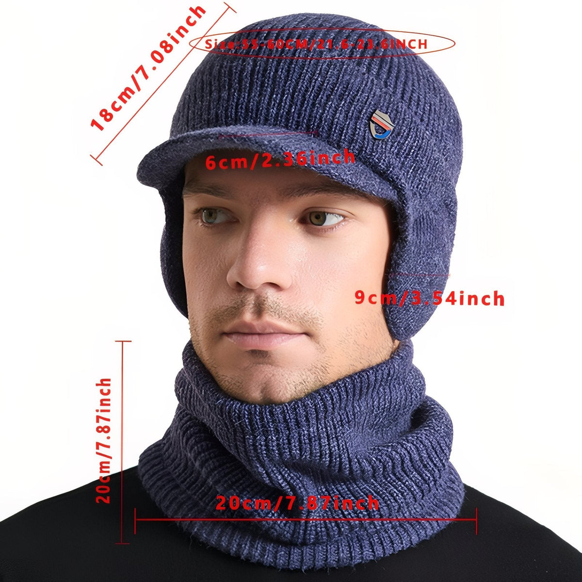 Casquette Cagoule Hiver Homme — photo 3