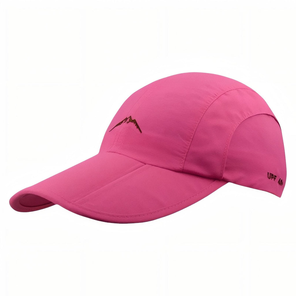 Casquette Randonnée Imperméable rose fuchsia