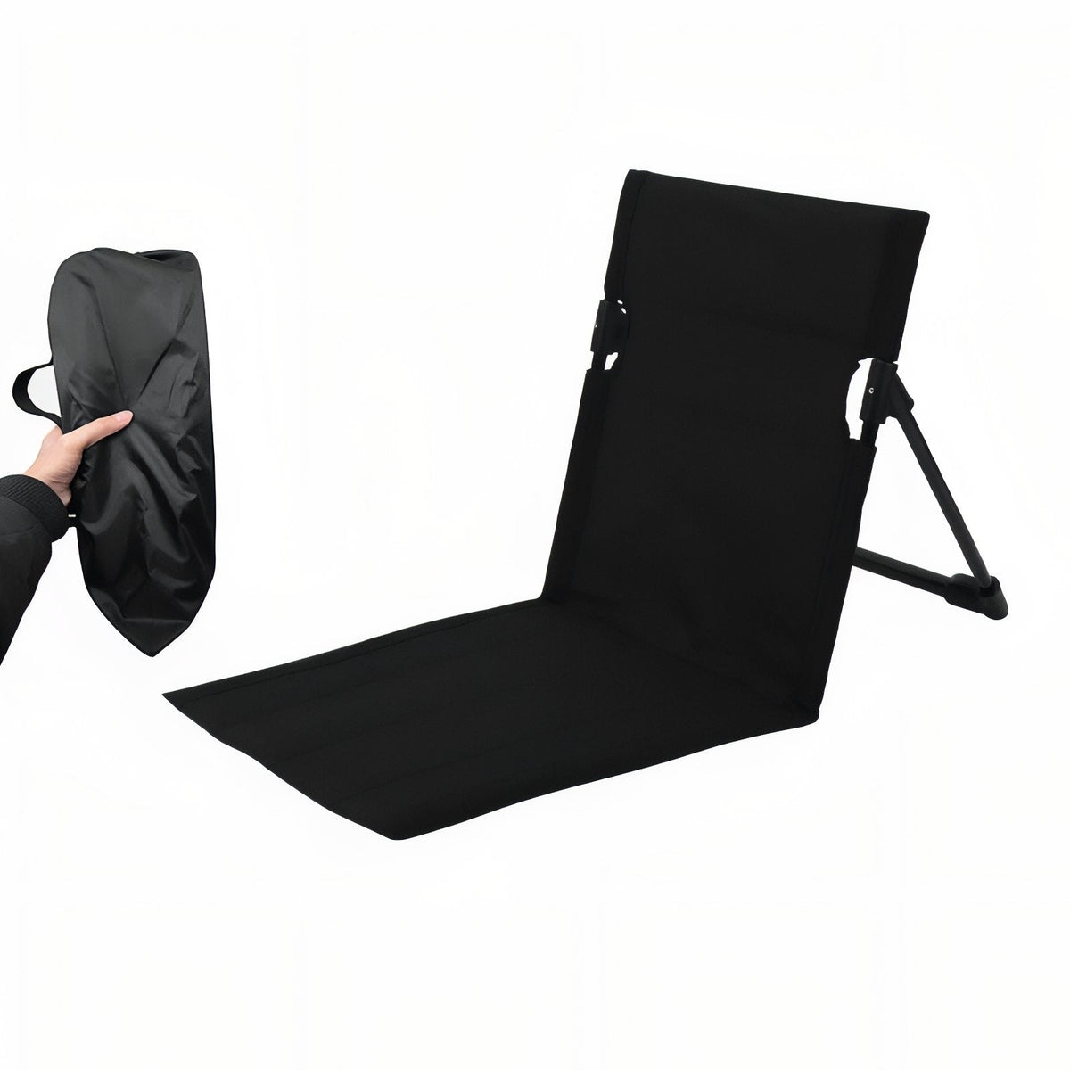 Chaise De Sol Randonnée noir profond