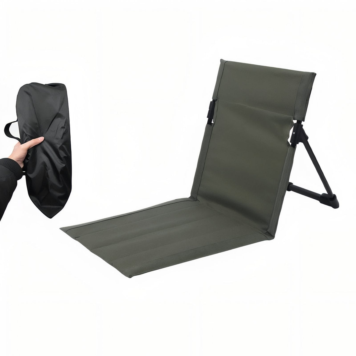 Chaise De Sol Randonnée vert olive
