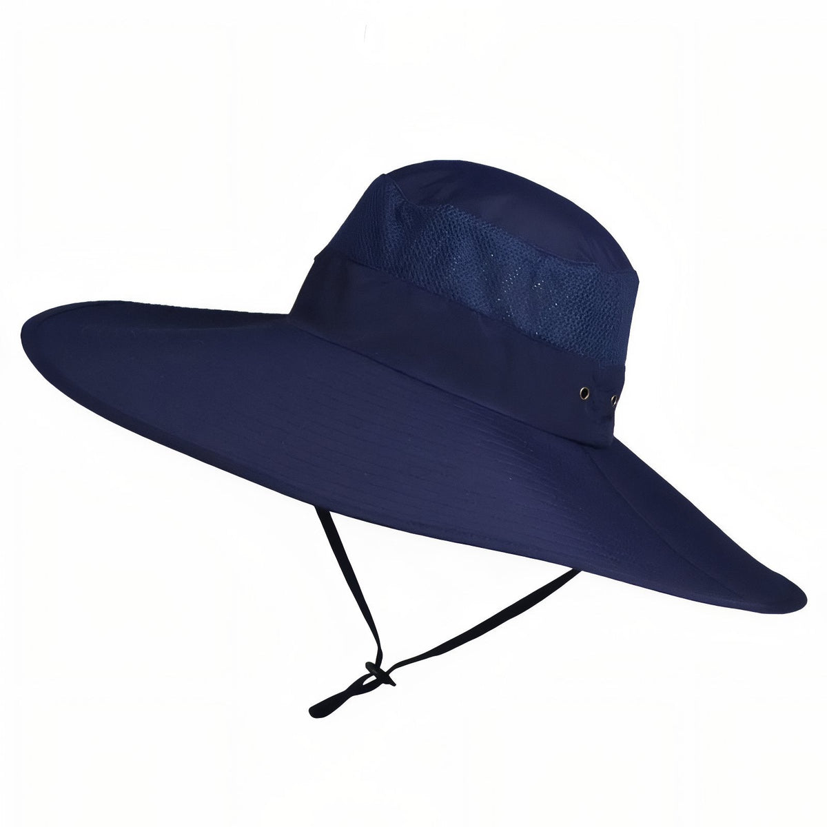 Chapeau À Large Bord Pour Randonnées bleu marine