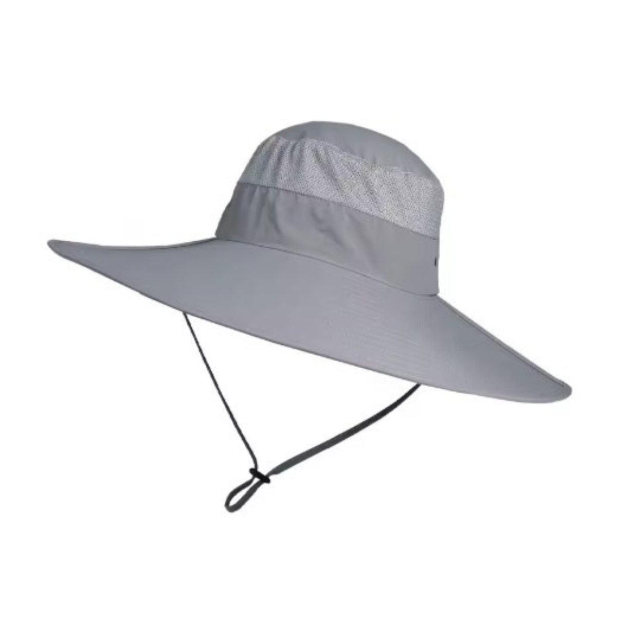 Chapeau À Large Bord Pour Randonnées gris