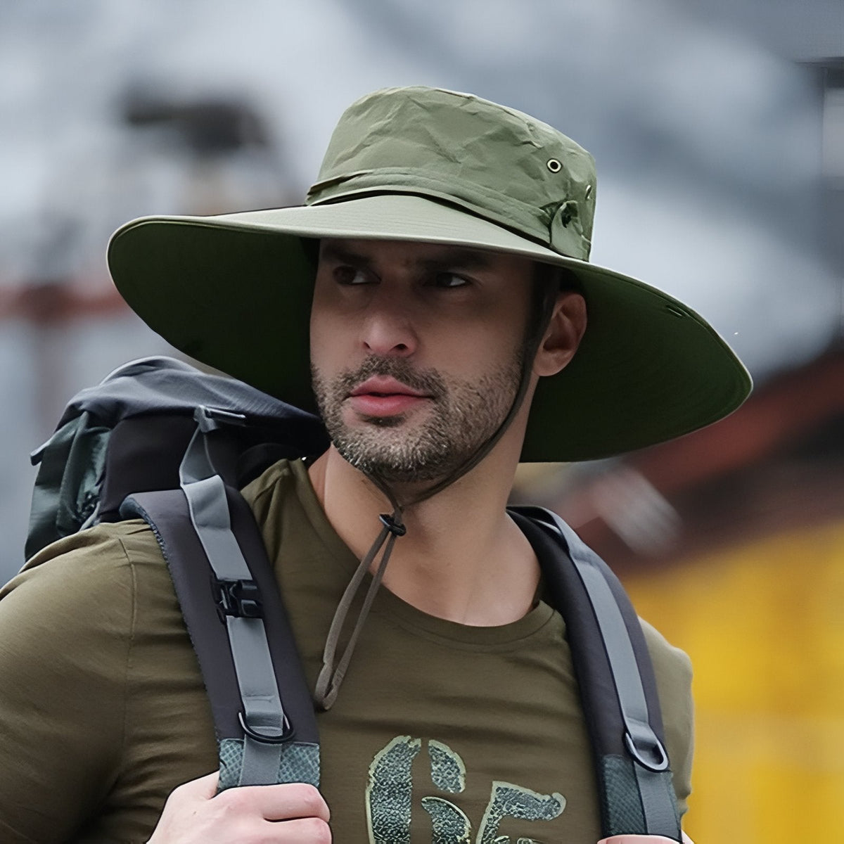 Chapeau D'Aventurier Randonnée vert