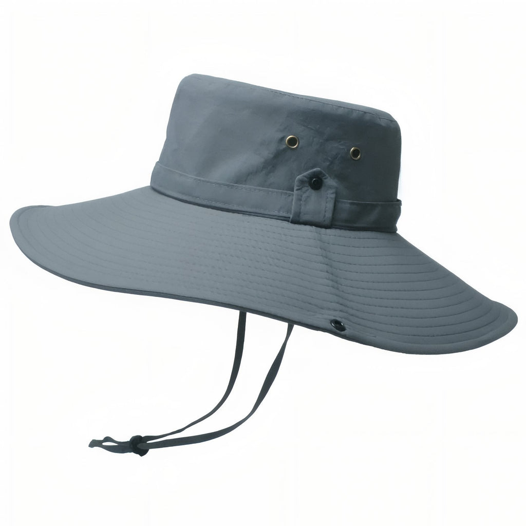 Chapeau de Randonnée Homme Imperméable gris foncé